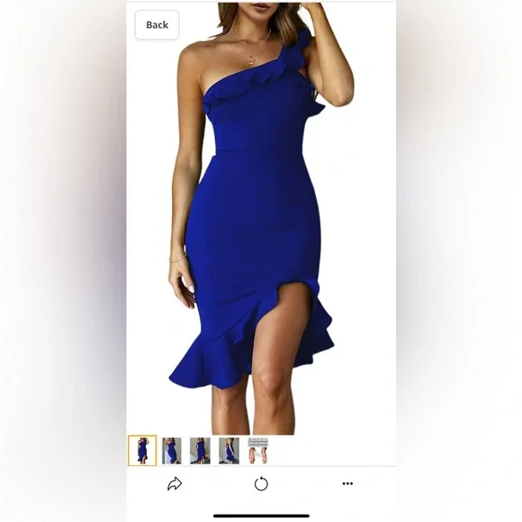 Sexy Royal Blue Dress | Color: Blue | Size: M | Sorelentless's Closet Sexy Royal Blue Dress | Color: Blue | Size: M | Sorelentless's Closet